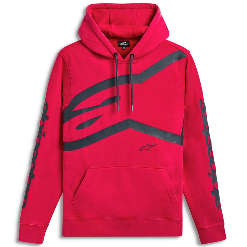 Bluza z kapturem Alpinestars Unbound czerwona
