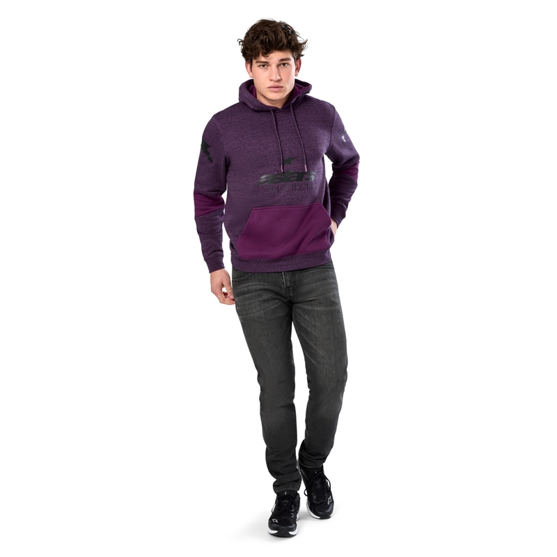 Bluza z kapturem Alpinestars Perpetuate w kolorze fioletowym