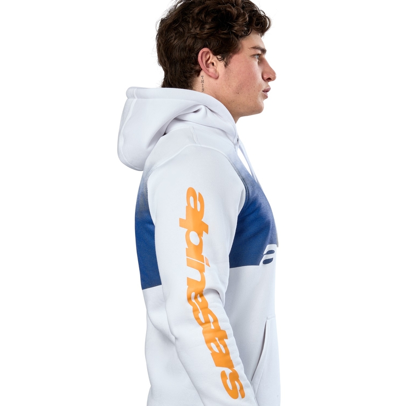Bluza z kapturem Alpinestars Specter biała