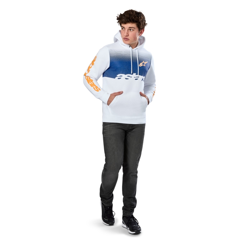 Bluza z kapturem Alpinestars Specter biała