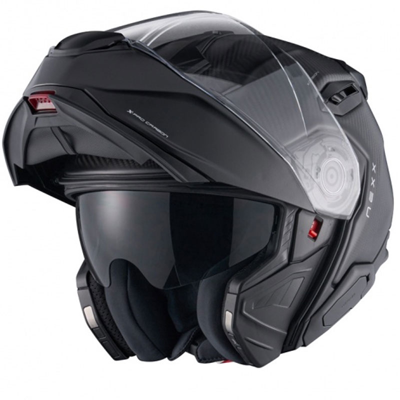 Kask motocyklowy typu flip-up Nexx X.Lifetour Zero PRO czarny wyprzedaż