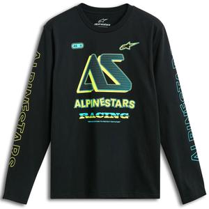 Koszulka Alpinestars Ayess CSF z długim rękawem w kolorze czarnym