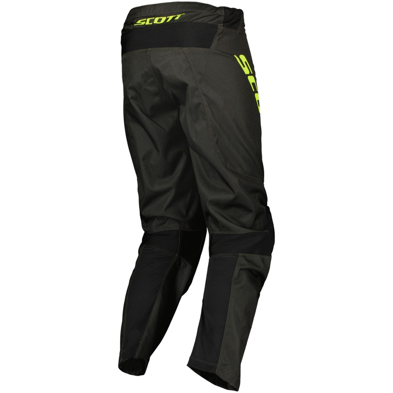 Spodnie motocrossowe SCOTT Compete czarno-fluo żółte