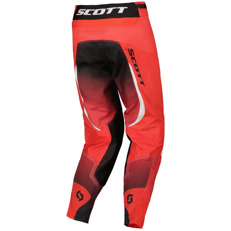 Spodnie motocrossowe SCOTT Podium PRO czerwono-czarne