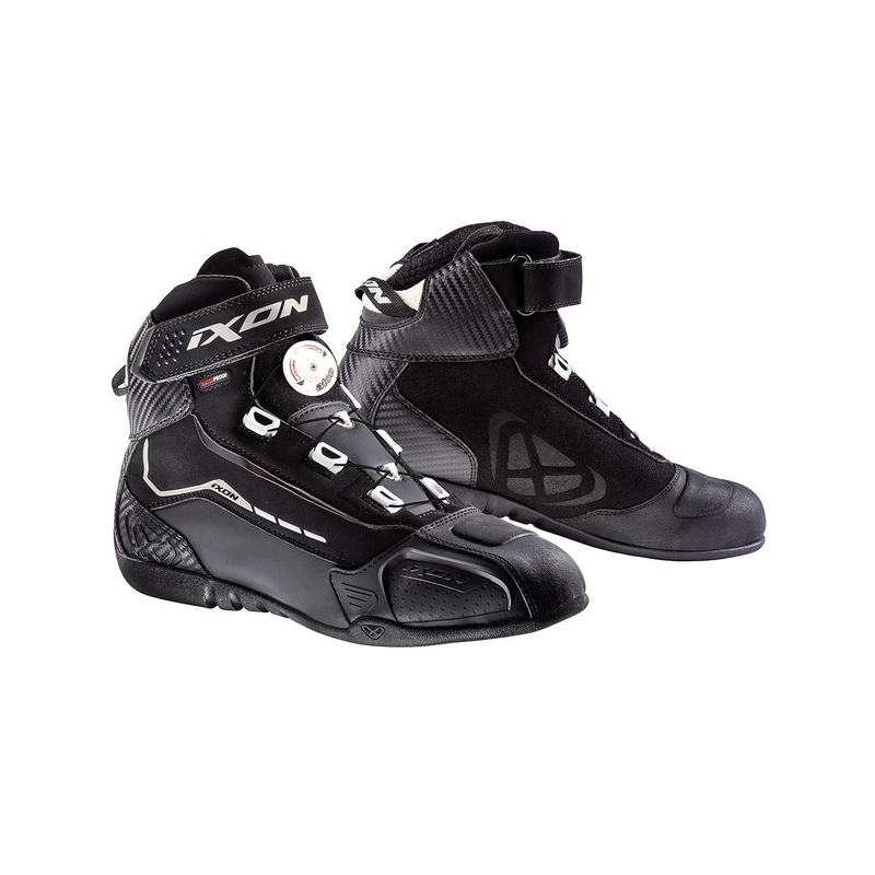Buty motocyklowe IXON Soldier EVO czarno-białe