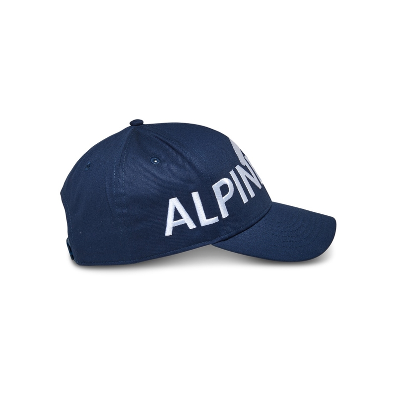 Czapka Alpinestars Committed niebiesko-biała wyprzedaż