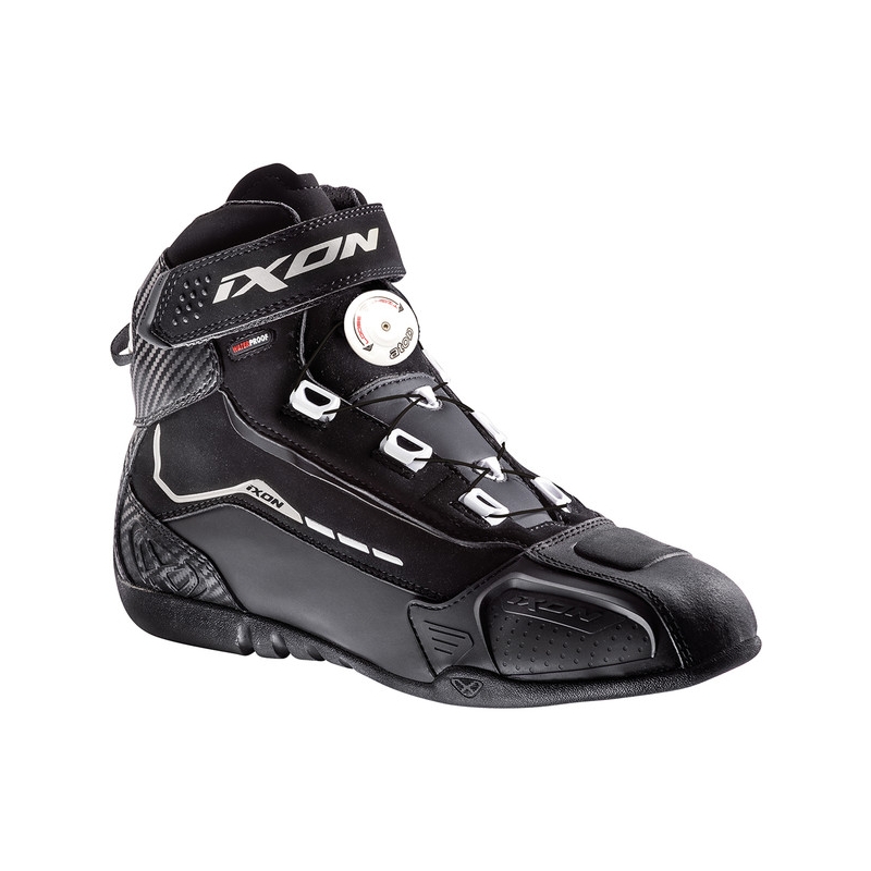 Buty motocyklowe IXON Soldier EVO czarno-białe