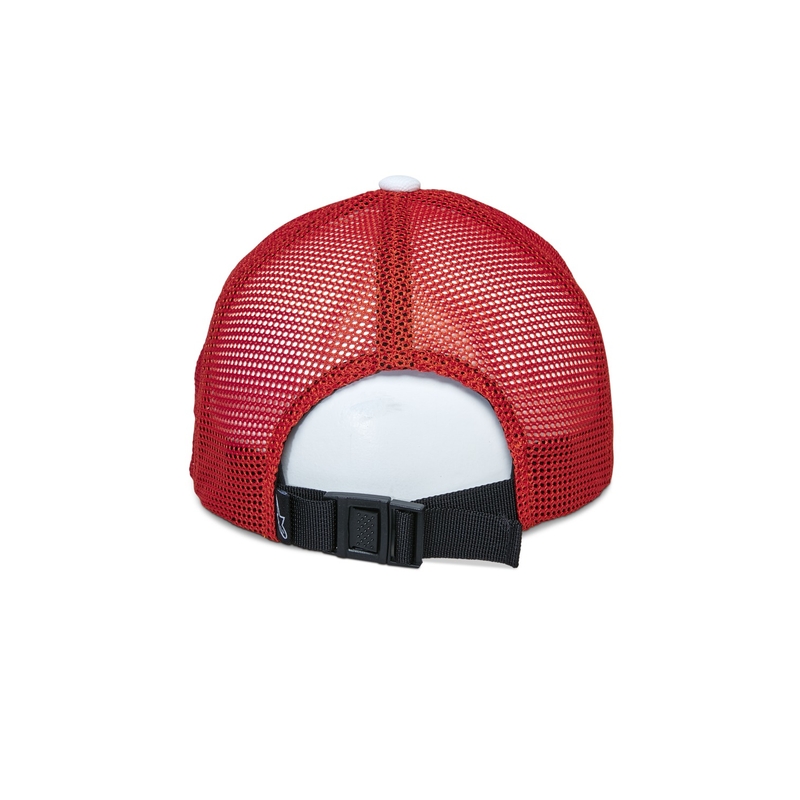 Czapka Alpinestars Vital Trucker Cap biało-brązowo-czerwono-pomarańczowa