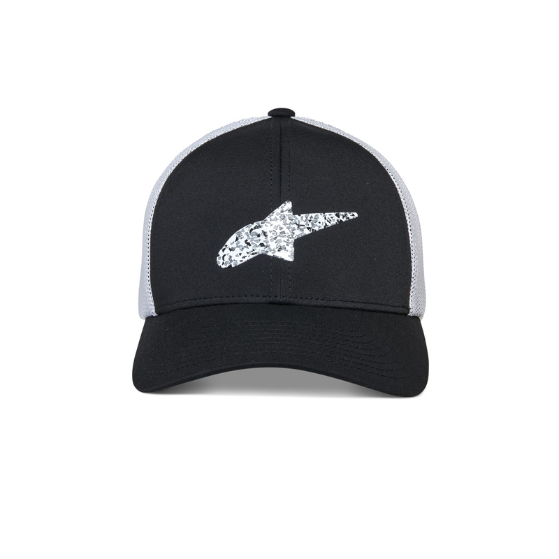 Czapka Alpinestars Terolithic Trucker Cap czarno-biała