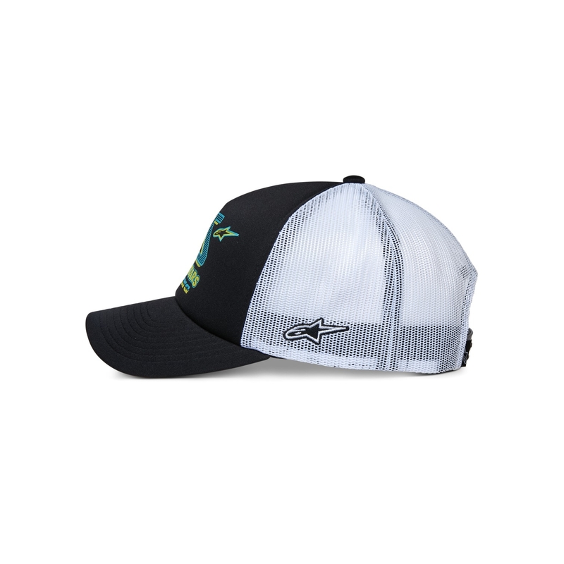 Czapka Alpinestars Ayess Trucker w kolorze czarno-białym