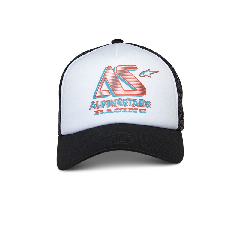 Czapka Alpinestars Ayess Trucker Cap biało-czarna