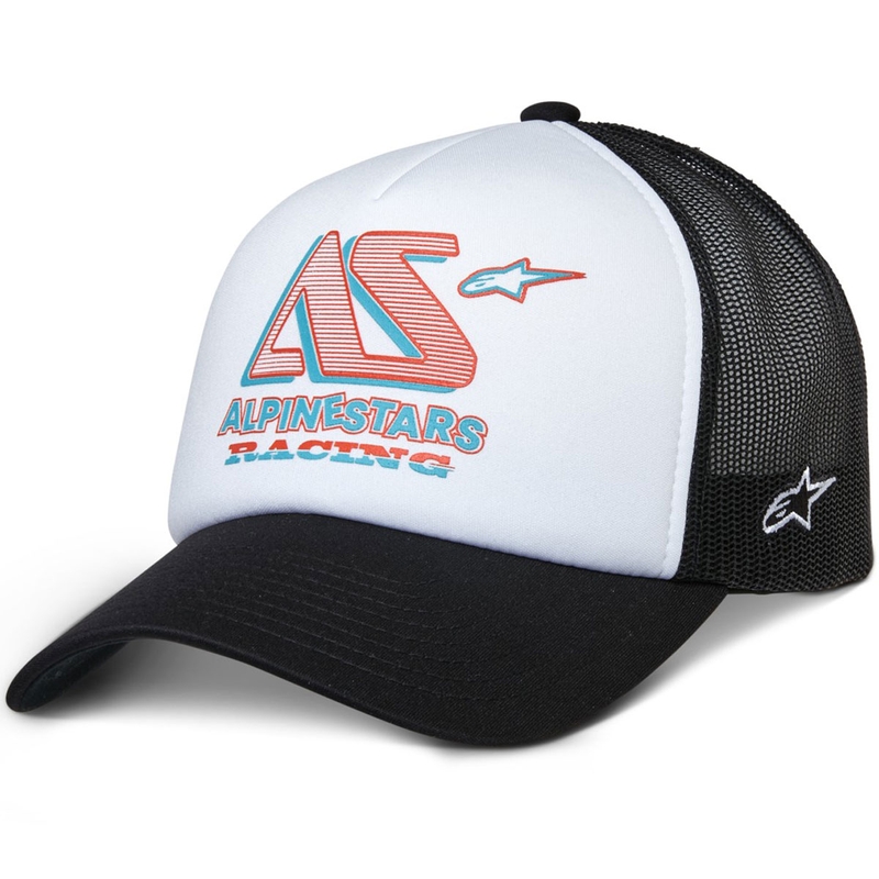 Czapka Alpinestars Ayess Trucker Cap biało-czarna