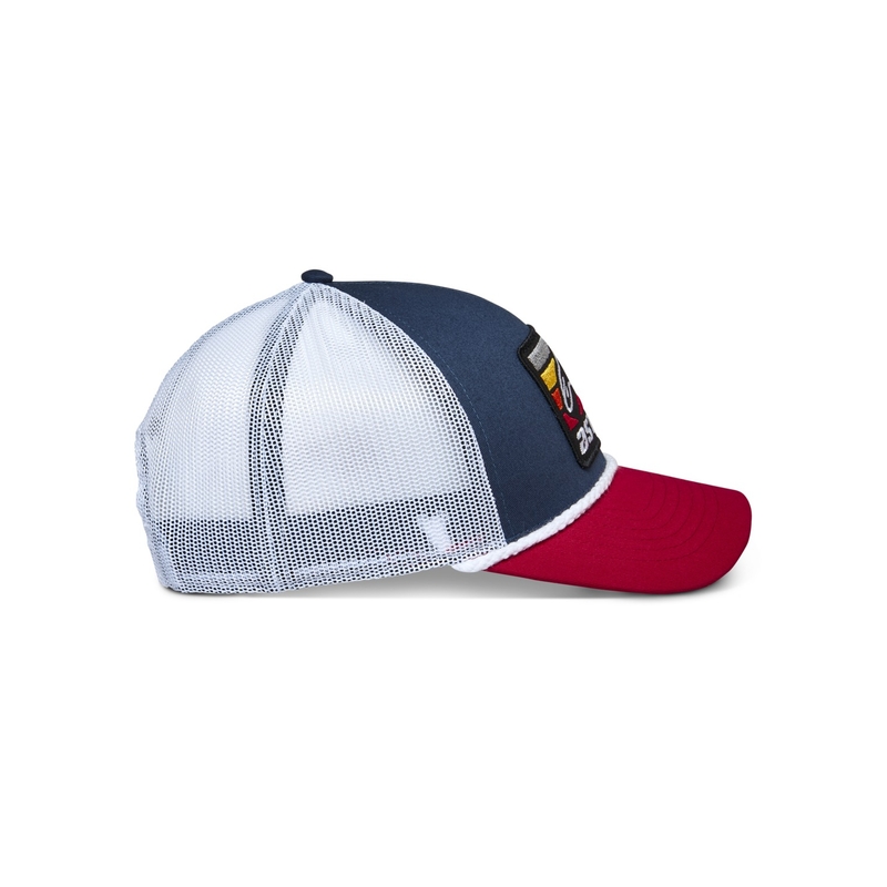Czapka Alpinestars Selica Trucker Cap niebiesko-czerwono-biała
