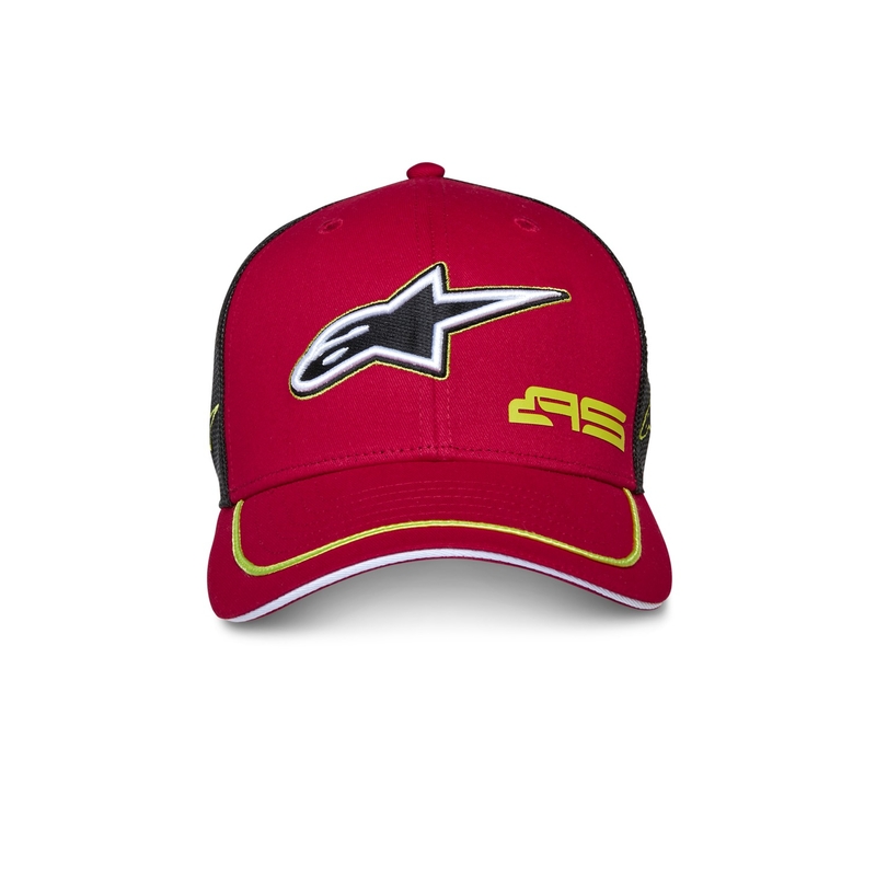 Czapka Alpinestars Exceed Trucker w kolorze czerwono-czarnym