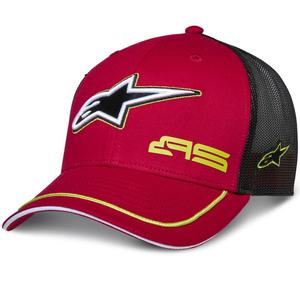 Czapka Alpinestars Exceed Trucker w kolorze czerwono-czarnym