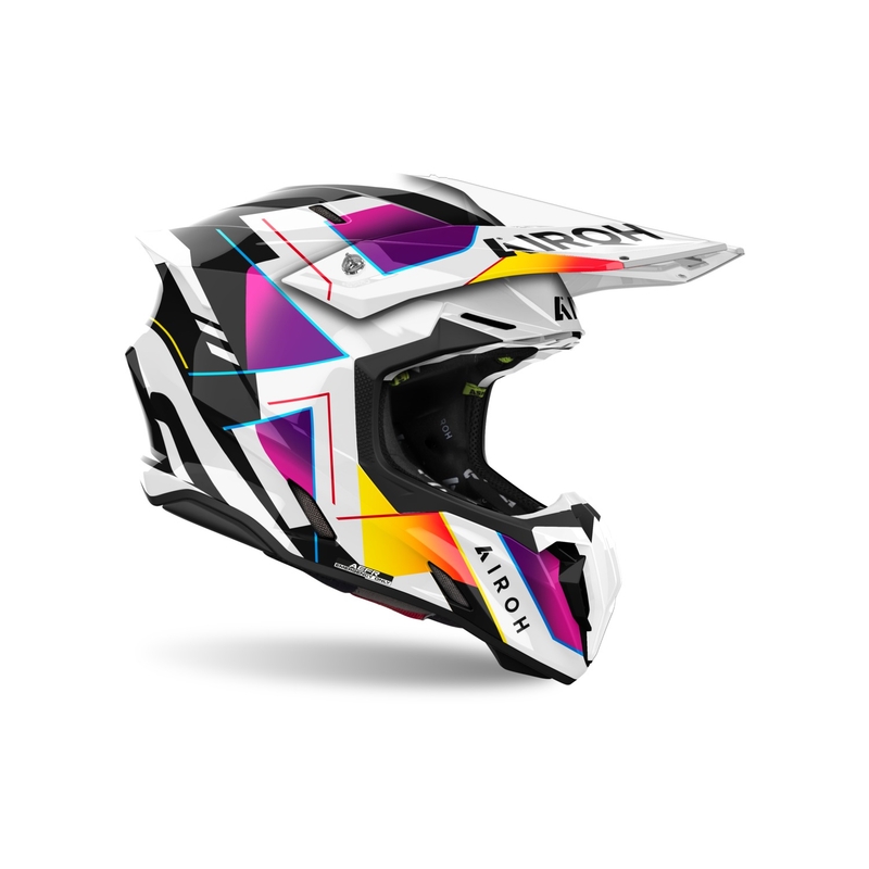 Kask motocrossowy Airoh Twist 3 Rainbow 2024 błyszczący - II. jakość