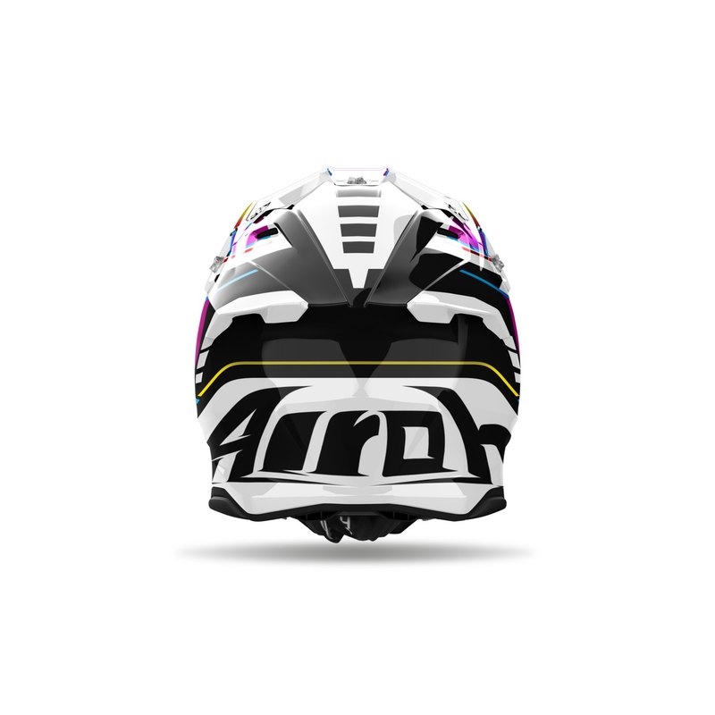 Kask motocrossowy Airoh Twist 3 Rainbow 2024 błyszczący - II. jakość