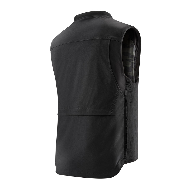 Kamizelka z poduszką powietrzną Alpinestars Tech-Air®3 V2 Canvas system czarna