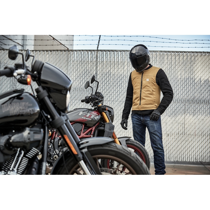 Kamizelka z poduszką powietrzną Alpinestars Tech-Air®3 V2 Canvas system czarna