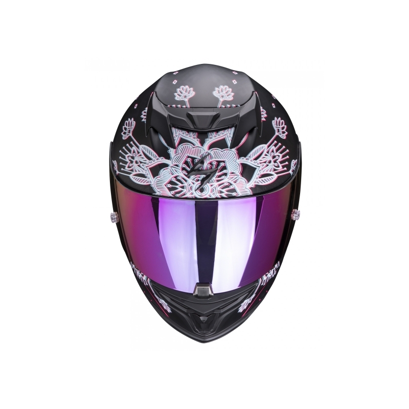 Kask integralny Scorpion EXO-520 AIR Tina czarno-srebrny - II. jakość