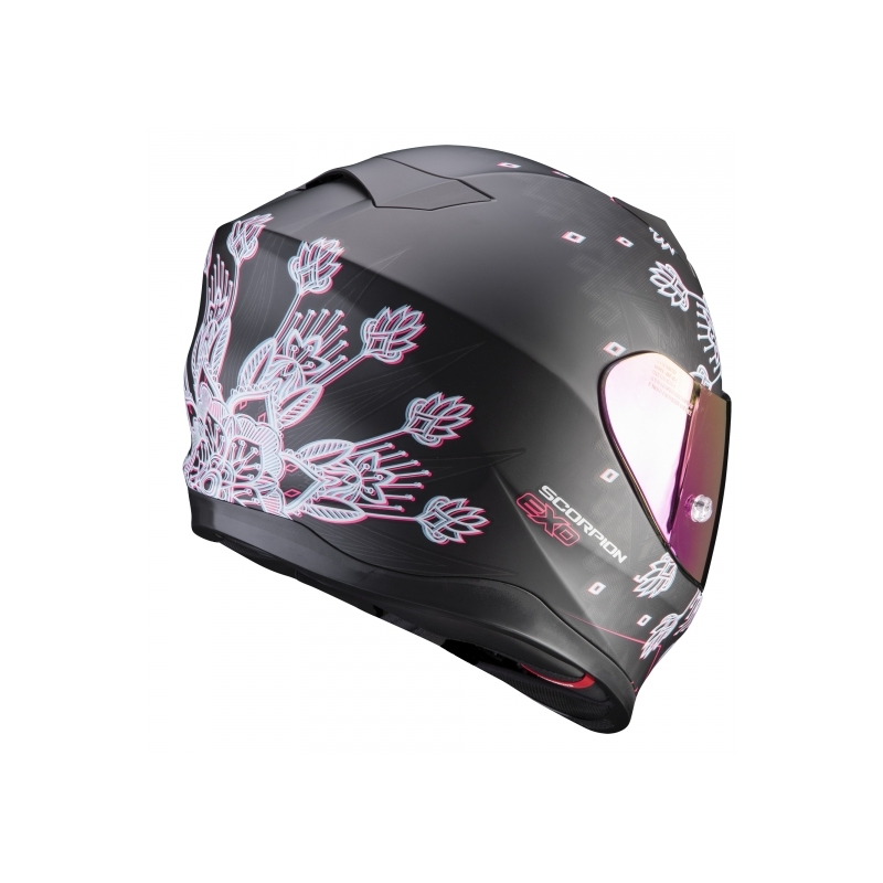 Kask integralny Scorpion EXO-520 AIR Tina czarno-srebrny - II. jakość