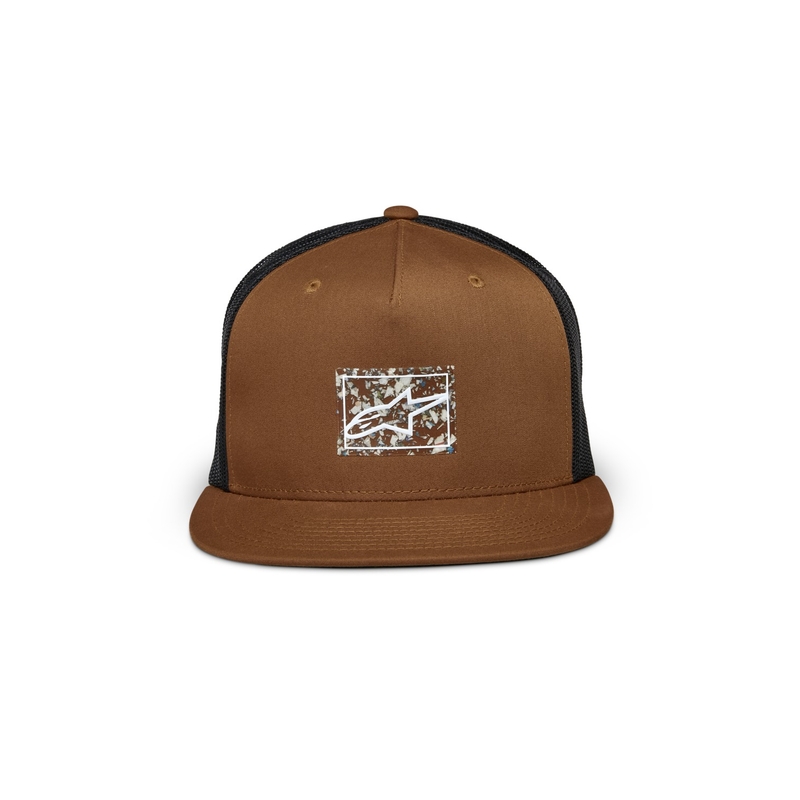 Czapka Alpinestars Mackinic Trucker Cap brązowo-czarna
