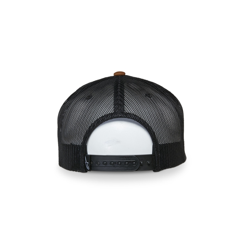 Czapka Alpinestars Mackinic Trucker Cap brązowo-czarna