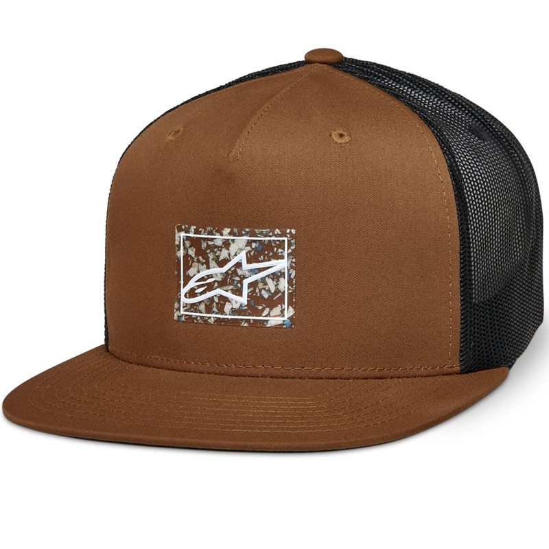 Czapka Alpinestars Mackinic Trucker Cap brązowo-czarna