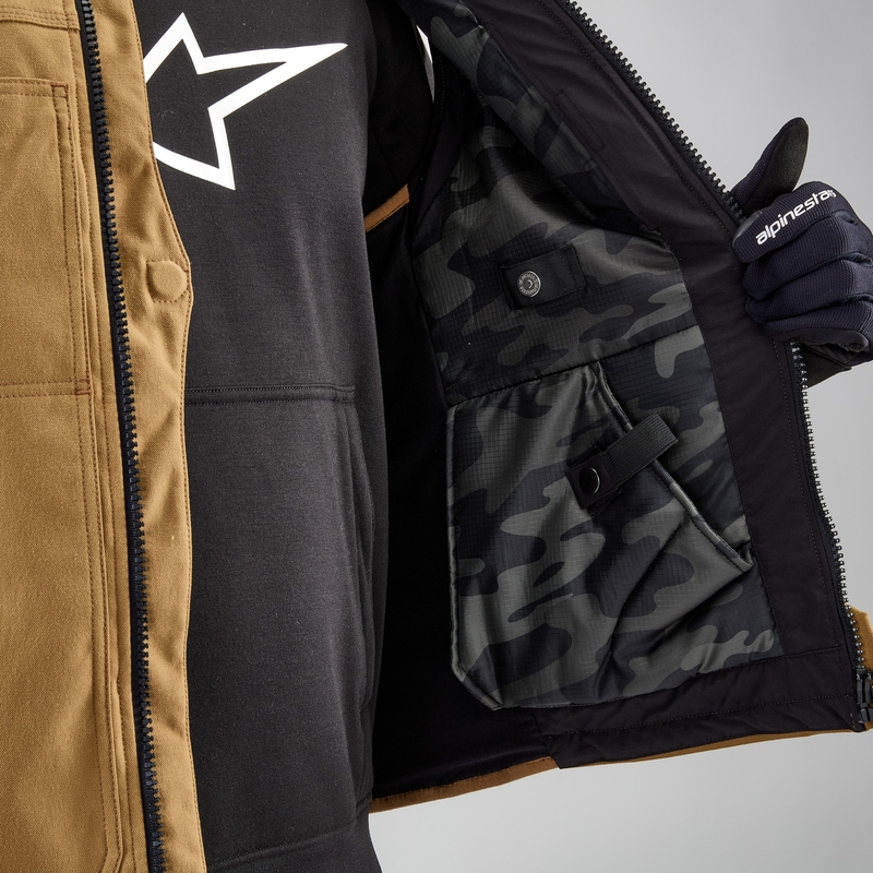 Kamizelka z poduszką powietrzną Alpinestars Tech-Air®3 V2 Canvas system beżowa
