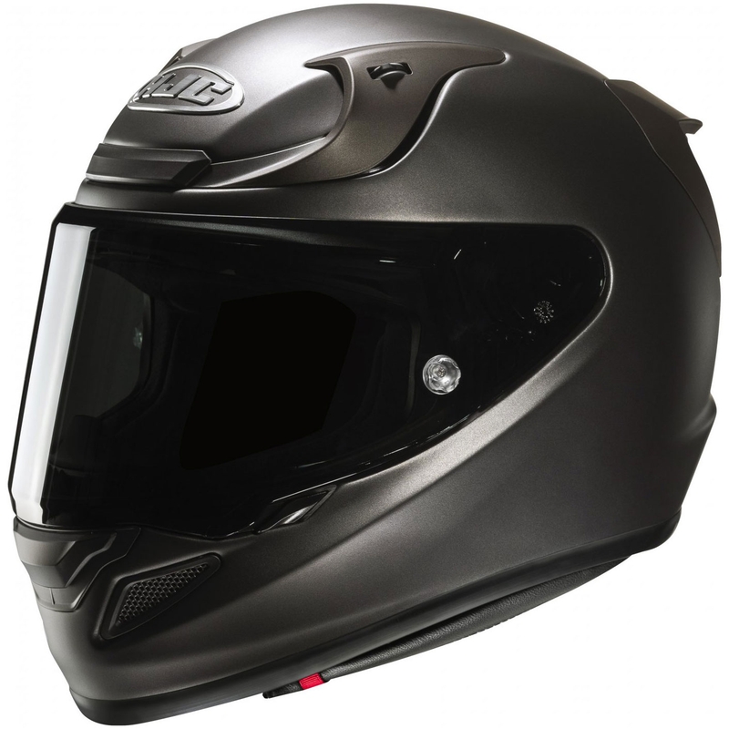 HJC RPHA 12 Solid półpłaski kask motocyklowy z pełną twarzą tytanowy