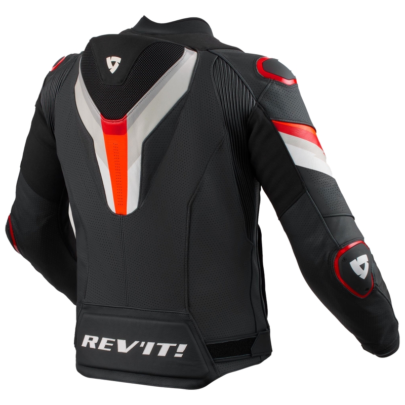 Kurtka motocyklowa Revit Quantum 3 Pro czarno-czerwona