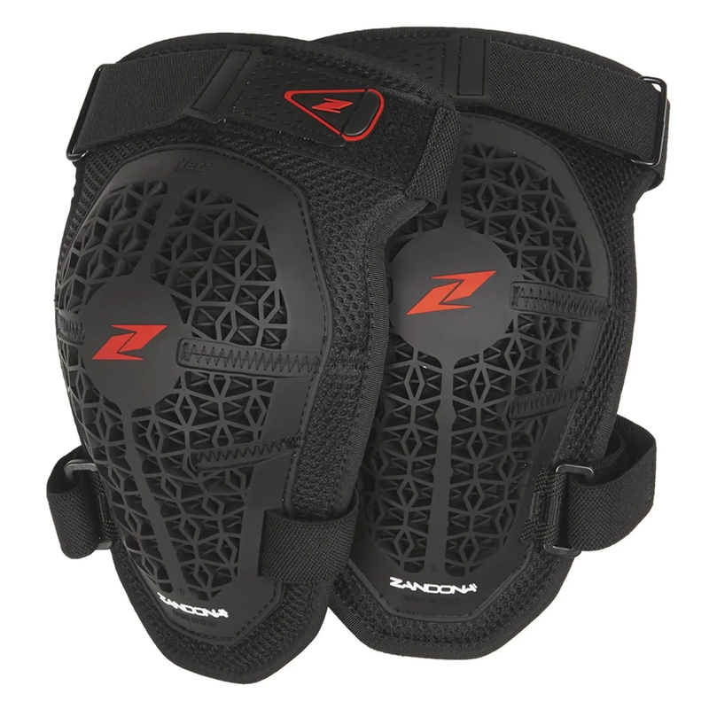 Ochraniacze kolan motocyklowych Zandona Netcube Kneeguard czarne