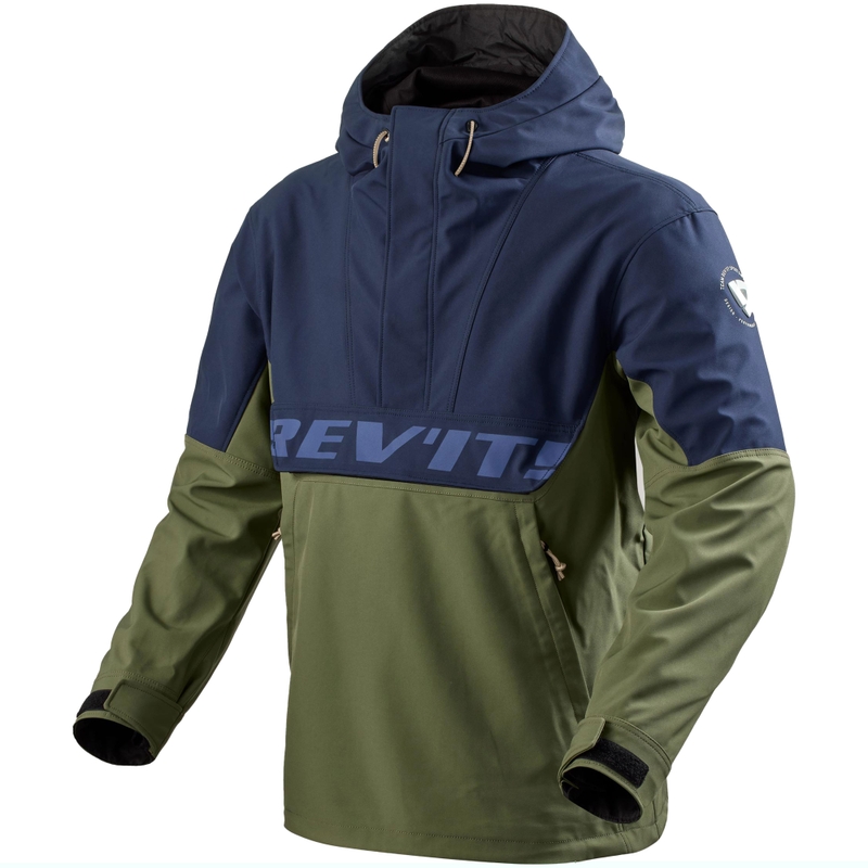 Kurtka motocyklowa Revit Smock Photon w kolorze ciemnoniebiesko-zielonym