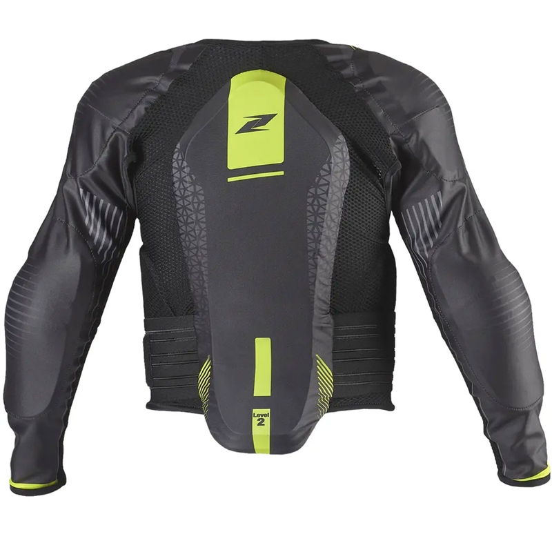 Ochraniacz dziecięcy Zandona Netcube Jacket X7 czarno-fluo żółty 121 - 135 cm