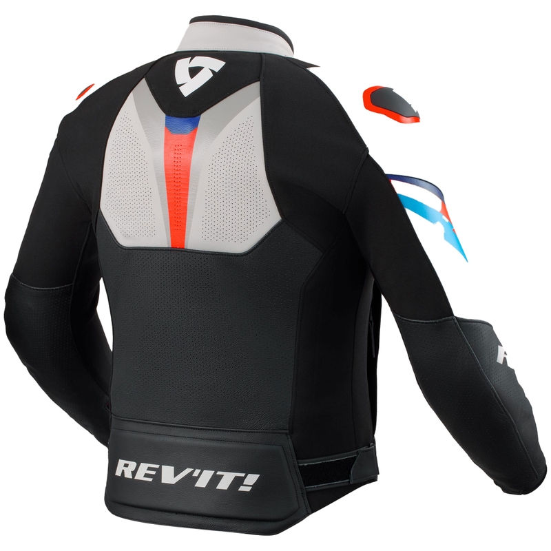 Kurtka motocyklowa Revit Quantum 3 czarno-jasnoszara