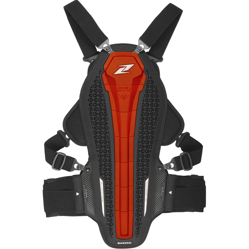 Zandona Hybrid Armour X7 ochraniacz kręgosłupa i klatki piersiowej czerwony 168 - 177 cm