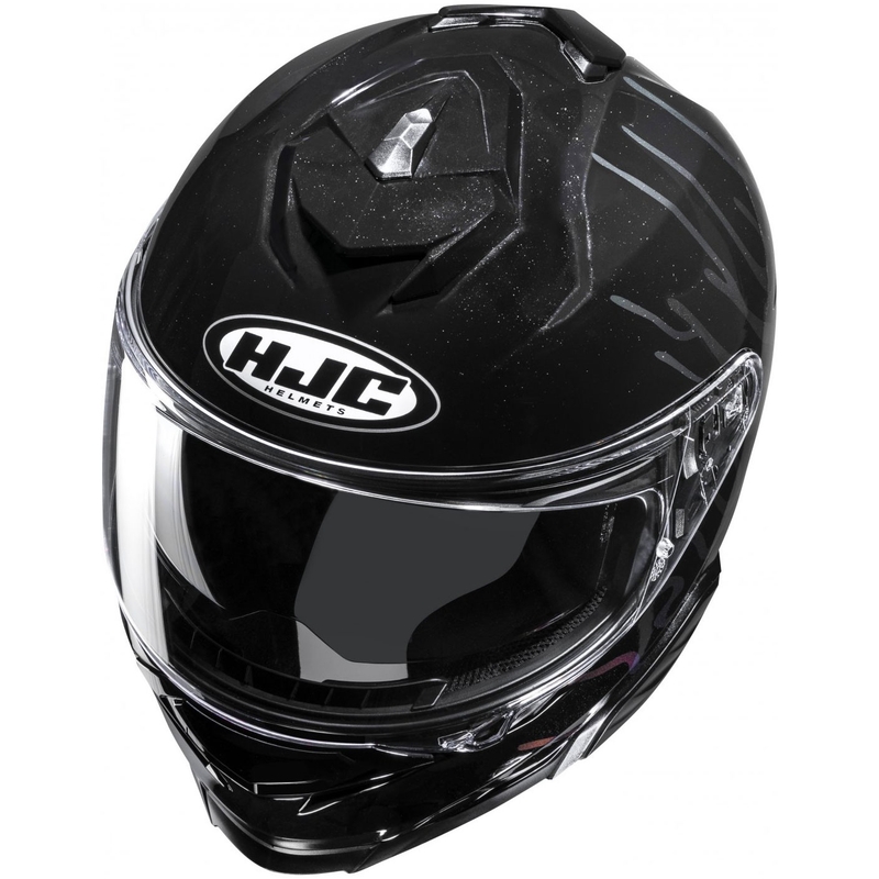HJC i71 Celos MC5 kask motocyklowy integralny czarno-fioletowo-srebrny