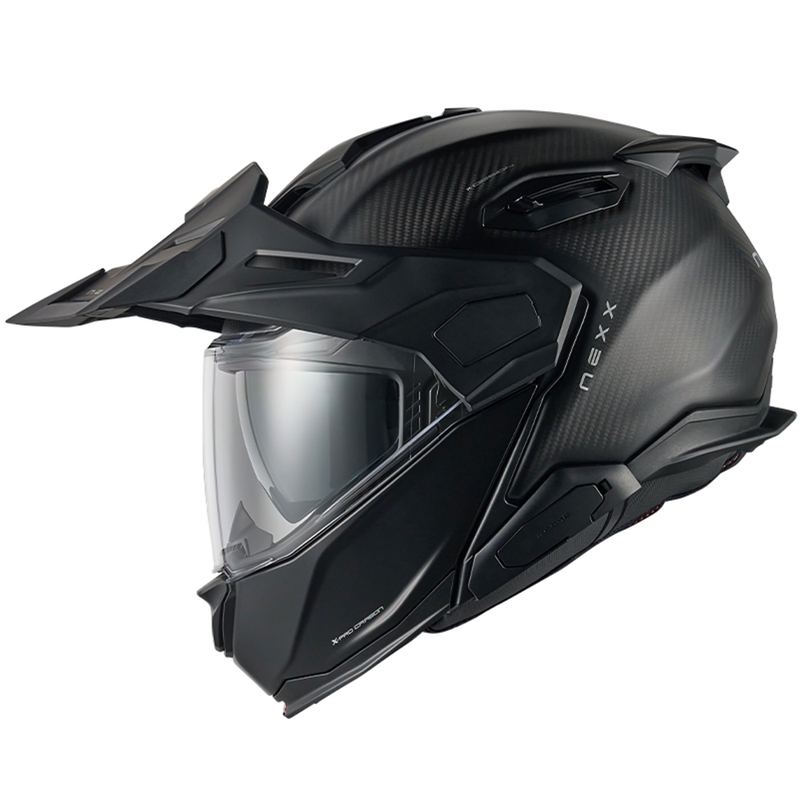 Kask motocyklowy typu flip-up Nexx X.Lifecountry Zero PRO matowy czarny
