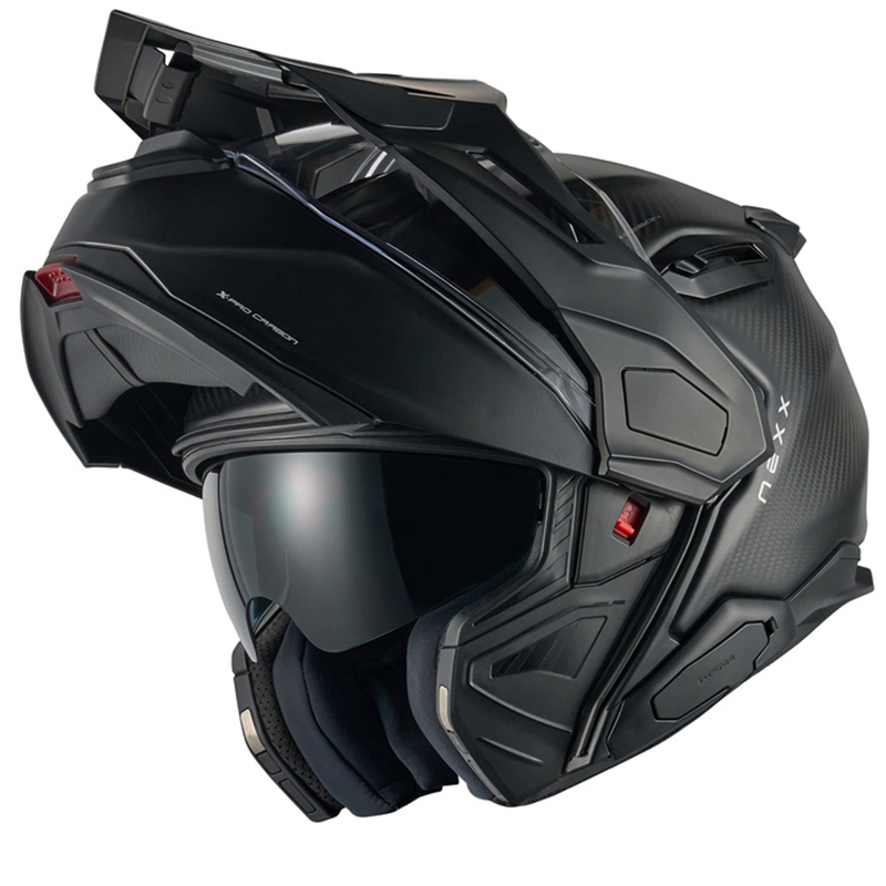 Kask motocyklowy typu flip-up Nexx X.Lifecountry Zero PRO matowy czarny