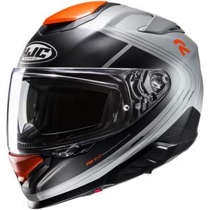 Kask motocyklowy integralny HJC RPHA 71 Frepe MC7SF szaro-czarno-pomarańczowy