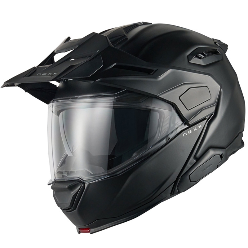Kask motocyklowy typu flip-up Nexx X.Lifecountry Plain matowy czarny wyprzedaż