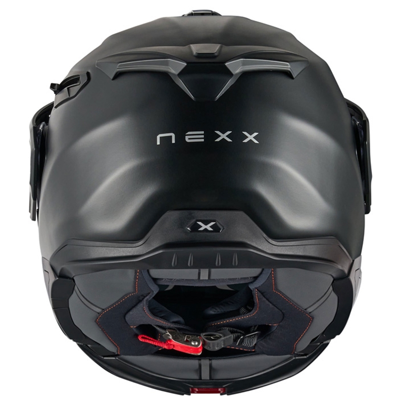 Kask motocyklowy typu flip-up Nexx X.Lifecountry Plain matowy czarny wyprzedaż