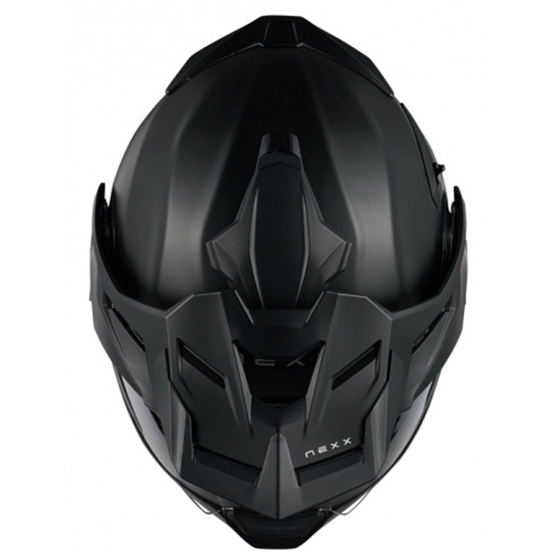 Kask motocyklowy typu flip-up Nexx X.Lifecountry Plain matowy czarny wyprzedaż