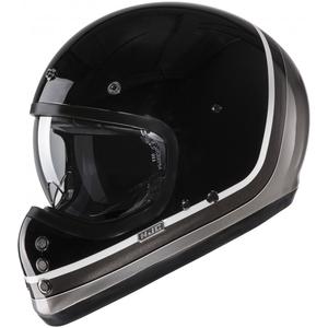 Kask motocyklowy integralny HJC V60 Scoby MC5 czarno-biało-szary