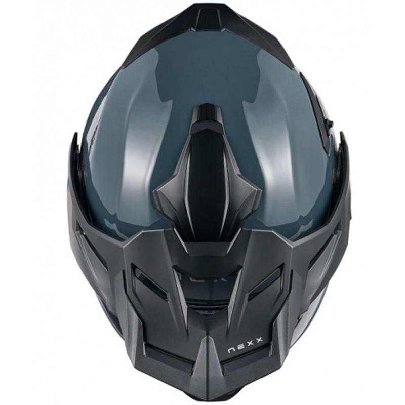 Nexx X.Lifecountry Plain kask motocyklowy typu flip-up niebieski wyprzedaż