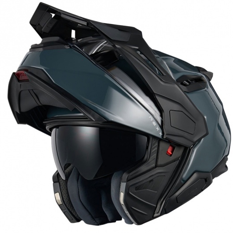 Nexx X.Lifecountry Plain kask motocyklowy typu flip-up niebieski wyprzedaż