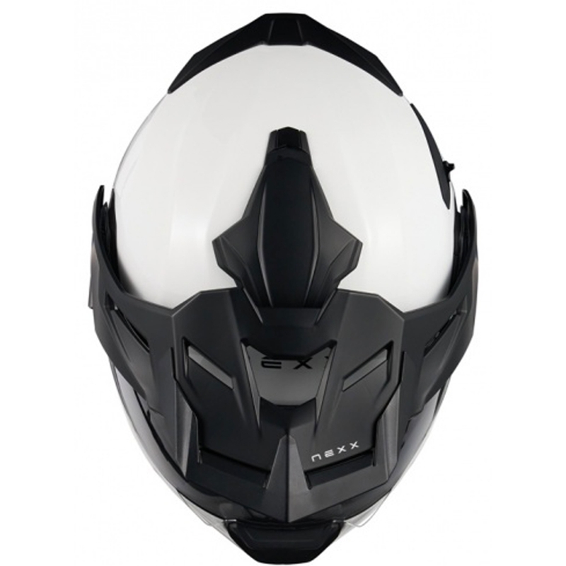 Kask motocyklowy typu flip-up Nexx X.Lifecountry Plain biały wyprzedaż