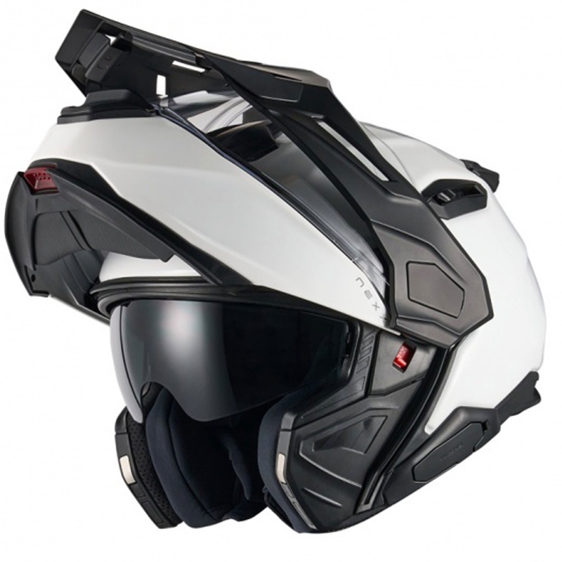 Kask motocyklowy typu flip-up Nexx X.Lifecountry Plain biały wyprzedaż