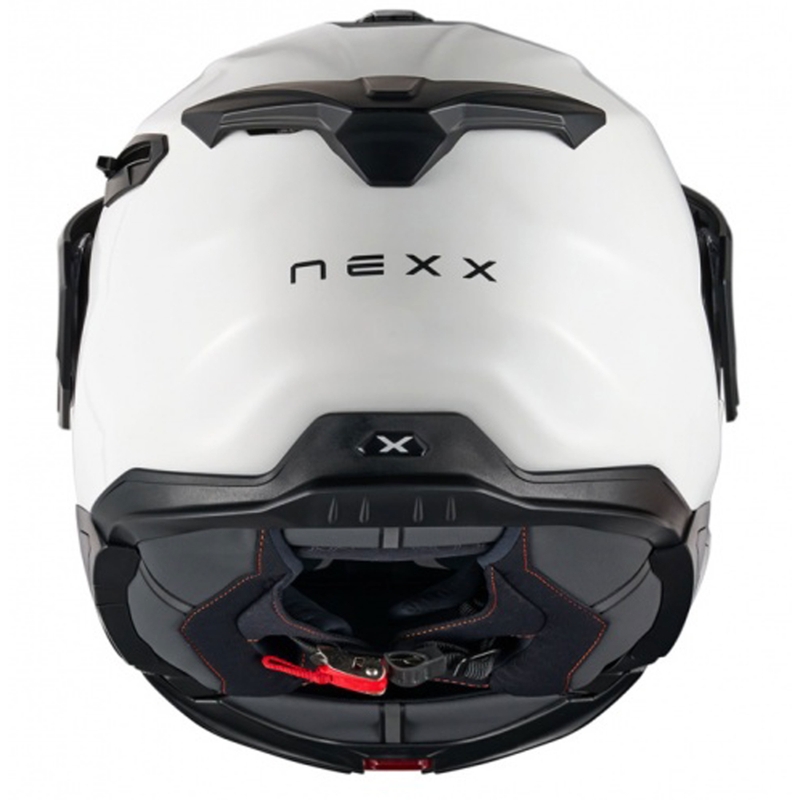 Kask motocyklowy typu flip-up Nexx X.Lifecountry Plain biały wyprzedaż