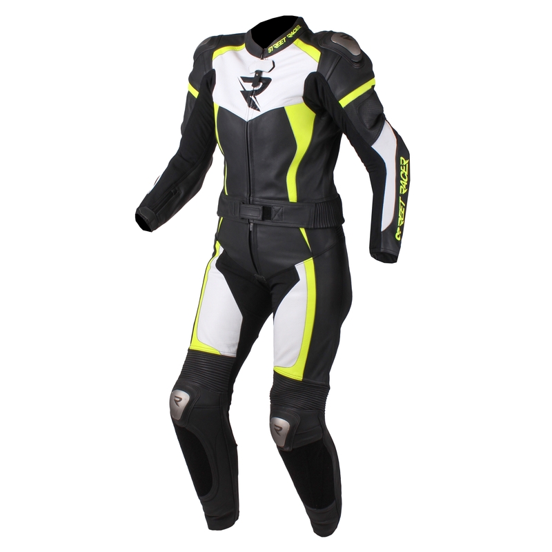 Damski jumpsuit Street Racer Dafne black-white-fluo yellow outlet. wyprzedaż